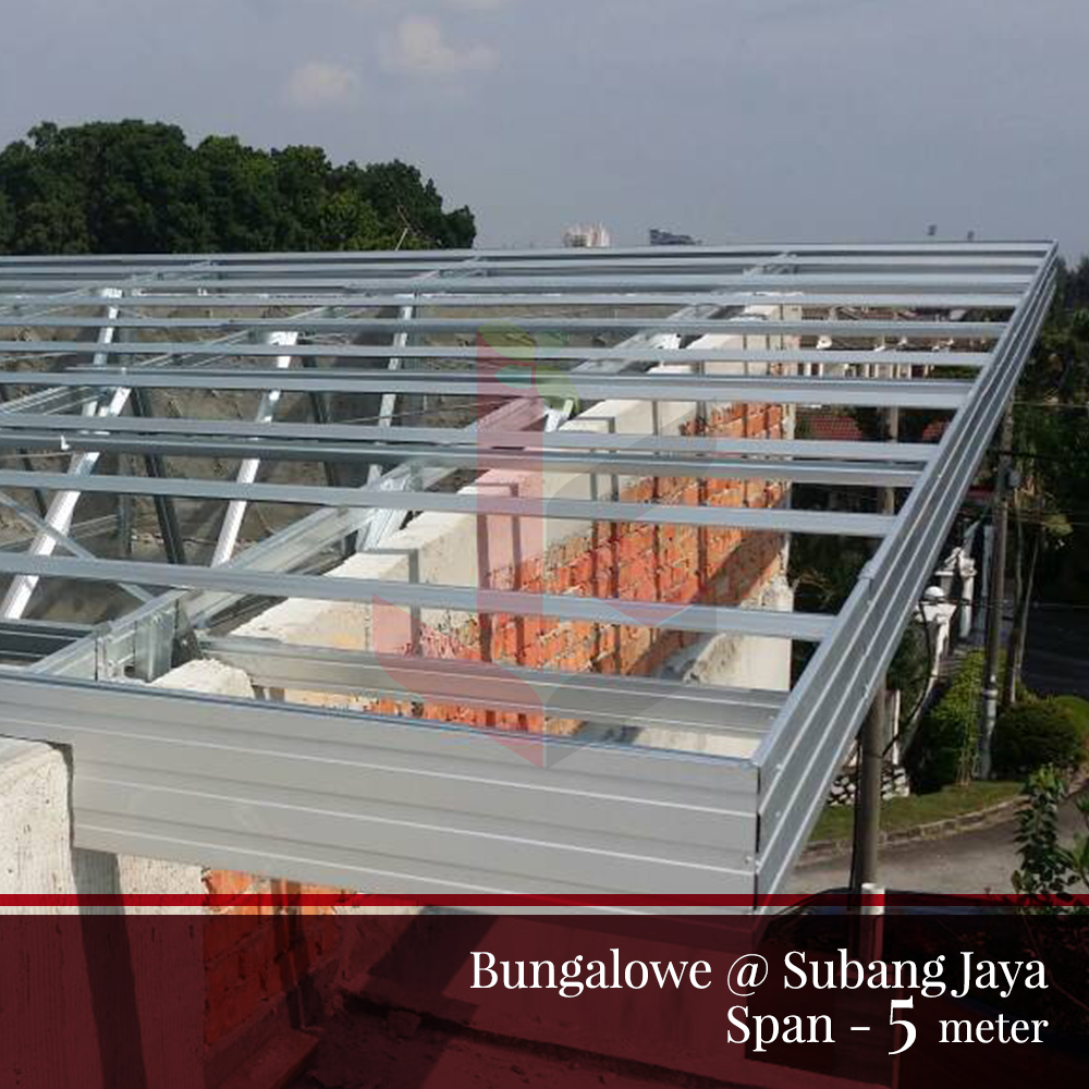 Lightweight Steel Roof Truss in Malaysia